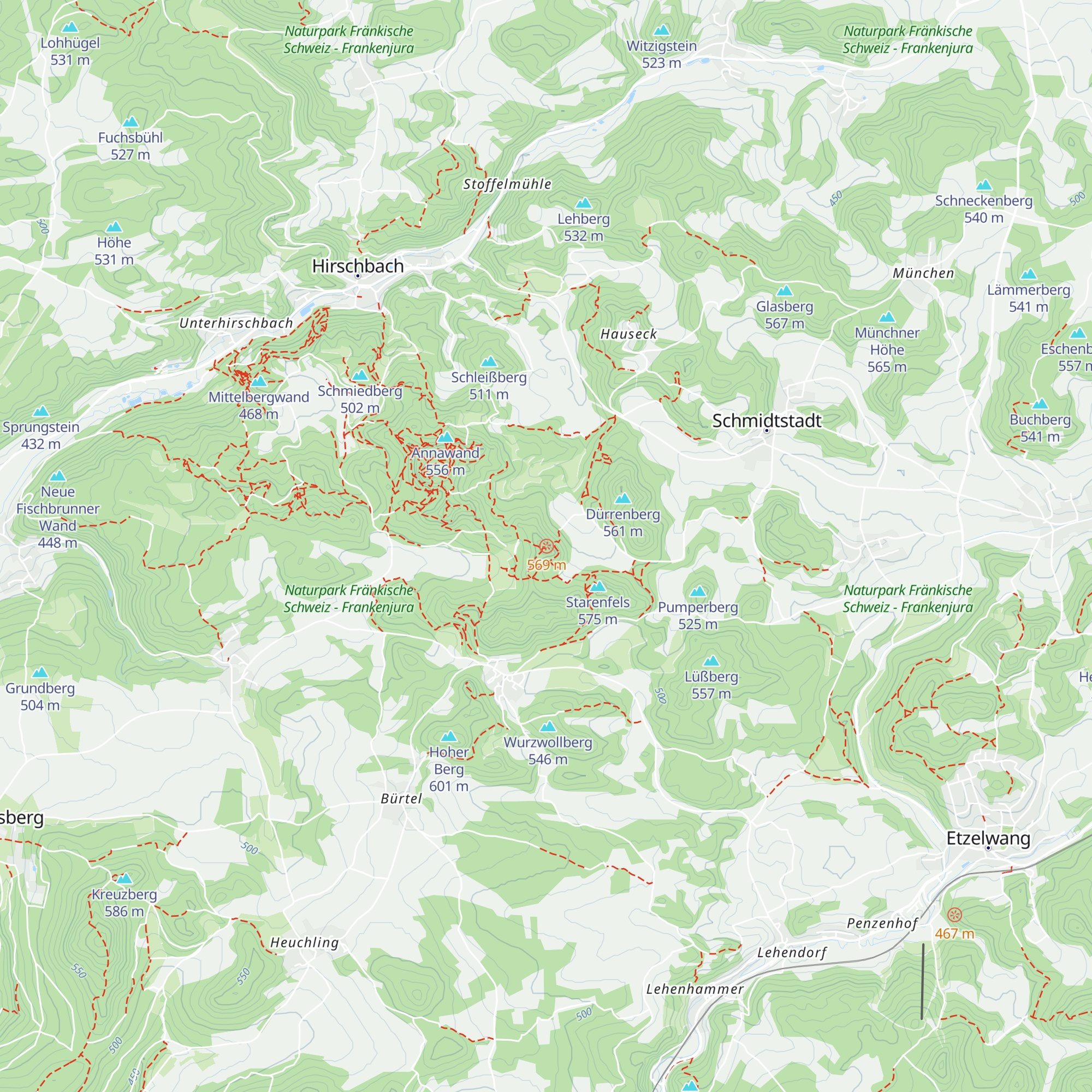 Die Kraxlerhütte map