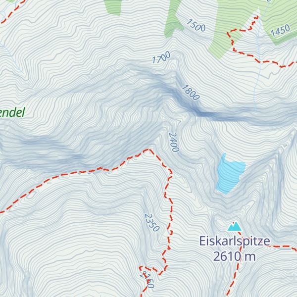 Map of Spritzkarspitze