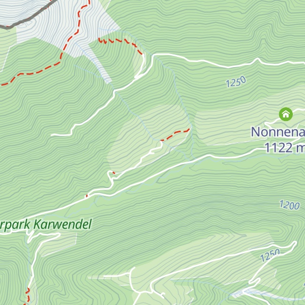 Map of Ochsentalalm-Niederleger