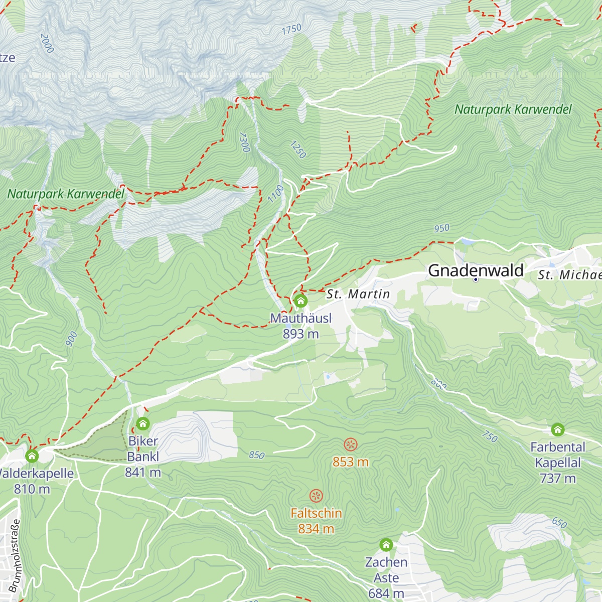 Mauthäusl map