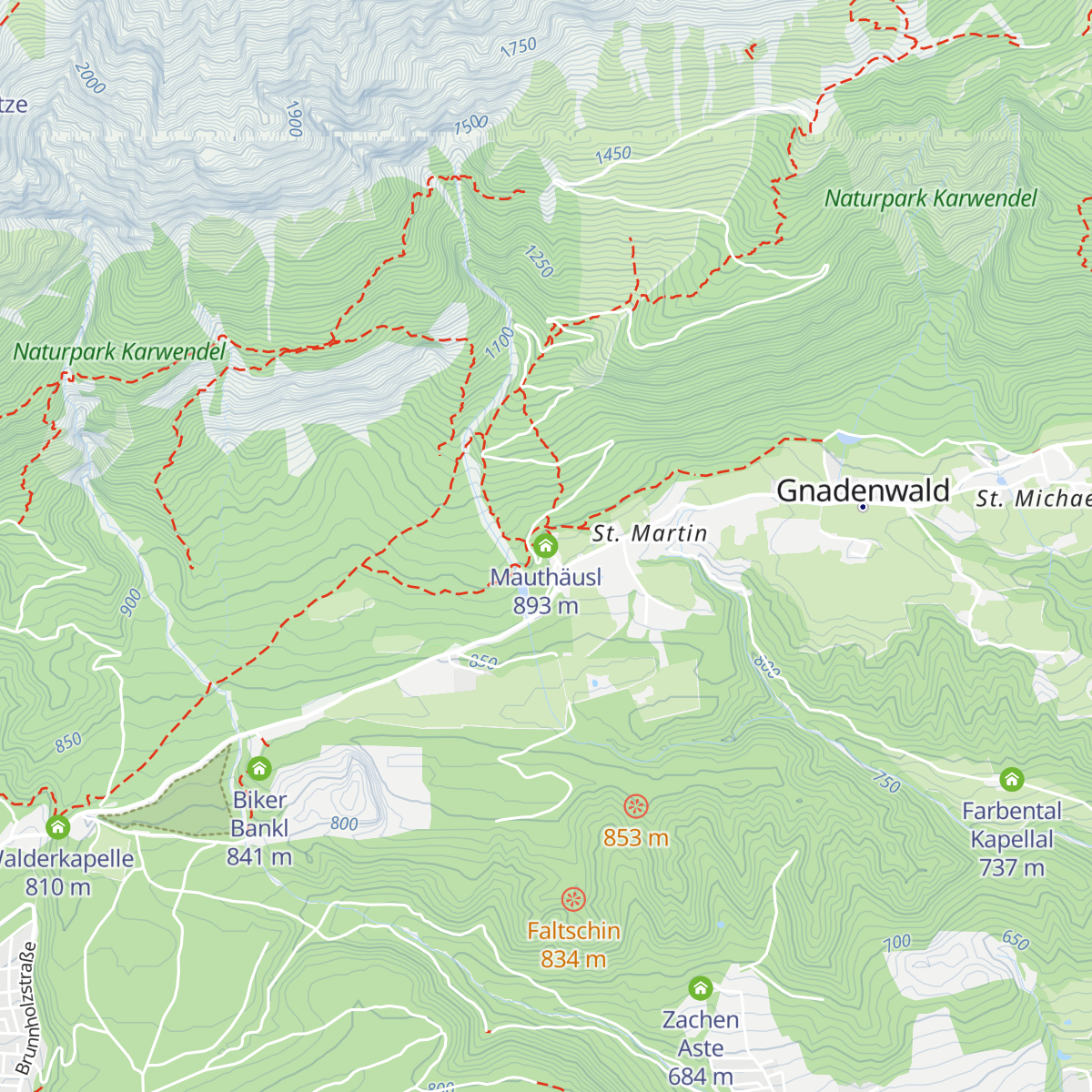 Mauthäusl map