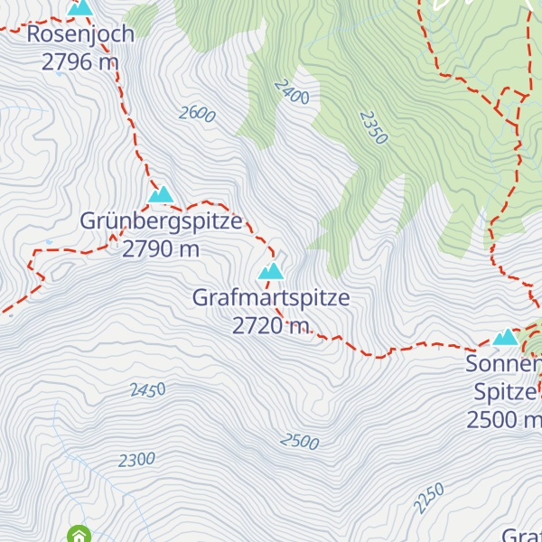 Map of Grafmartspitze