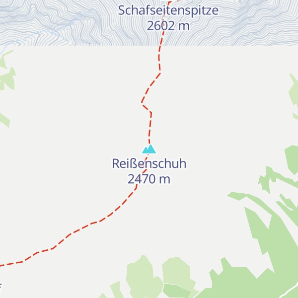 Map of Reißenschuh