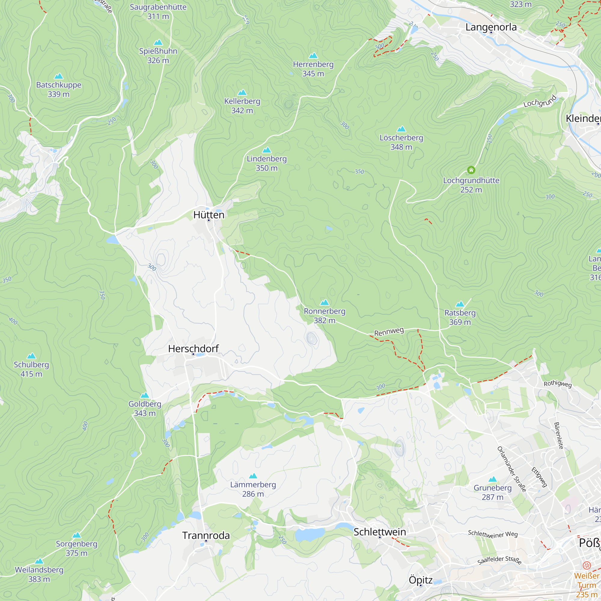 Franz-Meier-Hütte map