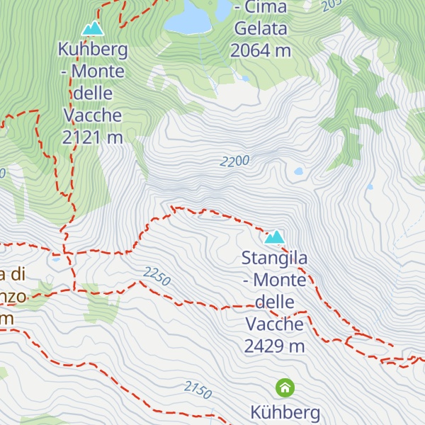 Map of Eiskofel