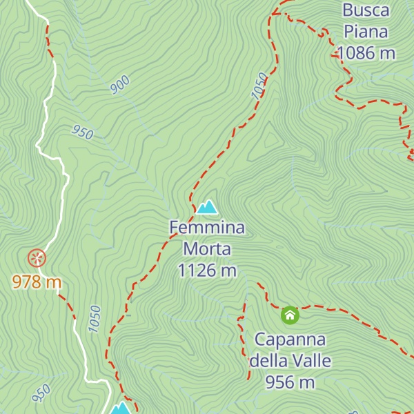 Map of Femmina Morta