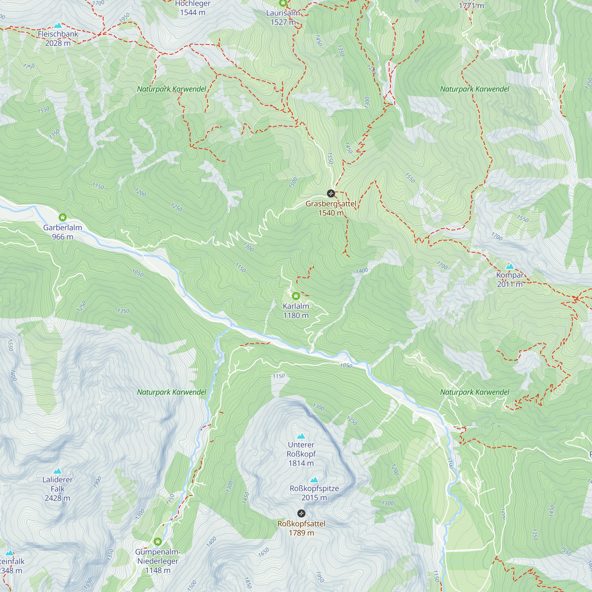 Karlalm map