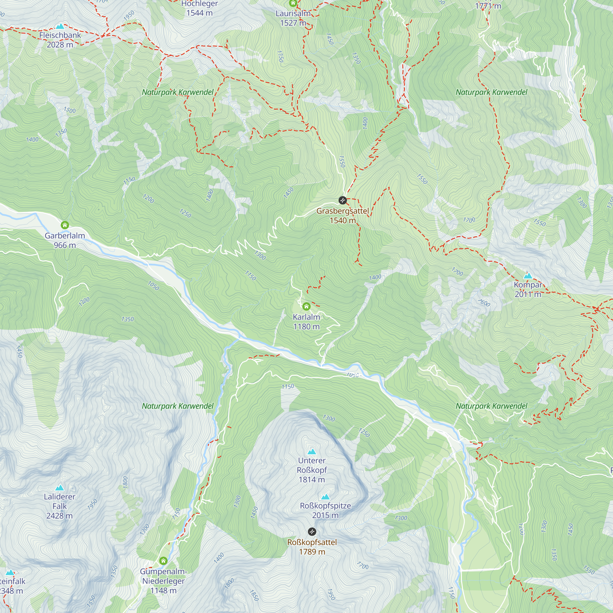 Karlalm map