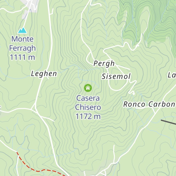 Map of Casera Chisero