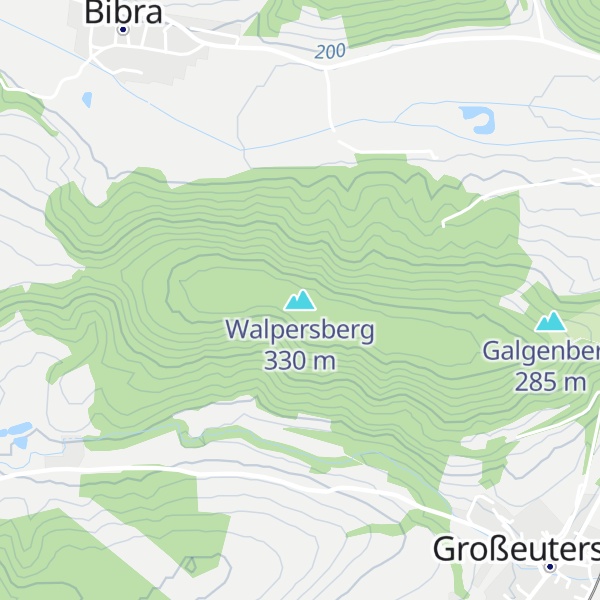 Map of Walpersberg