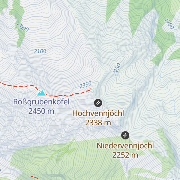 Map of Silleskogel