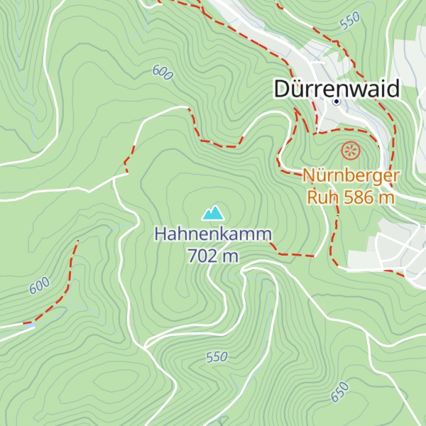 Map of Hahnenkamm