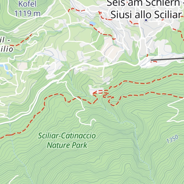 Map of Hotel Salegg