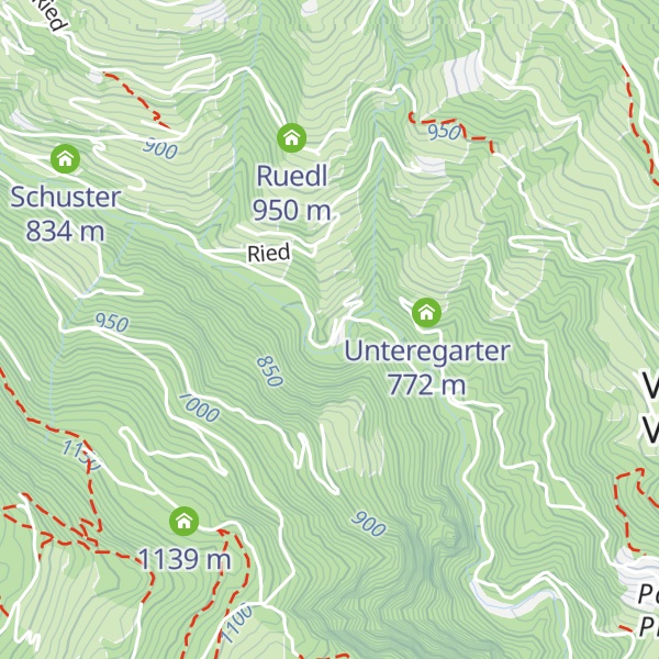 Map of Mayrhofer