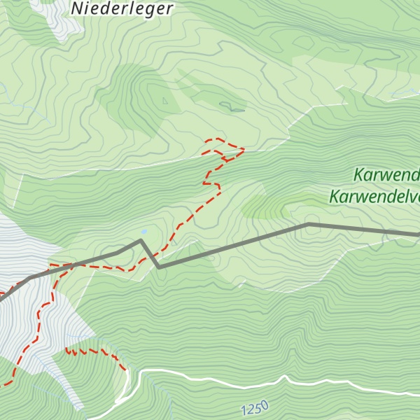 Map of Lerchkogel-Hochleger