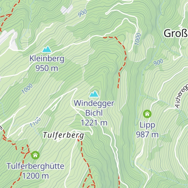 Map of Windegger Bichl