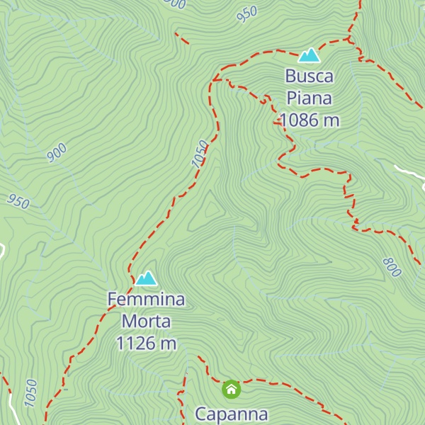 Map of Poggio Le Bucarelle
