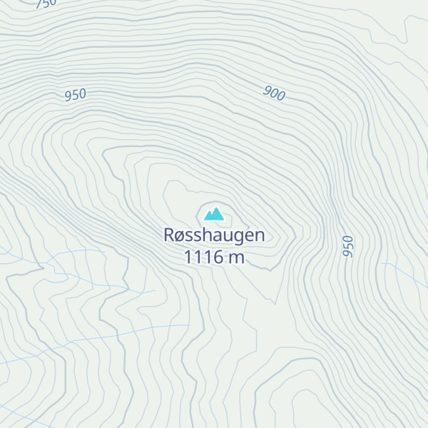 Map of Røsshaugen
