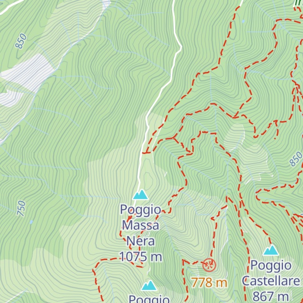 Map of Bivacco Massa Nera