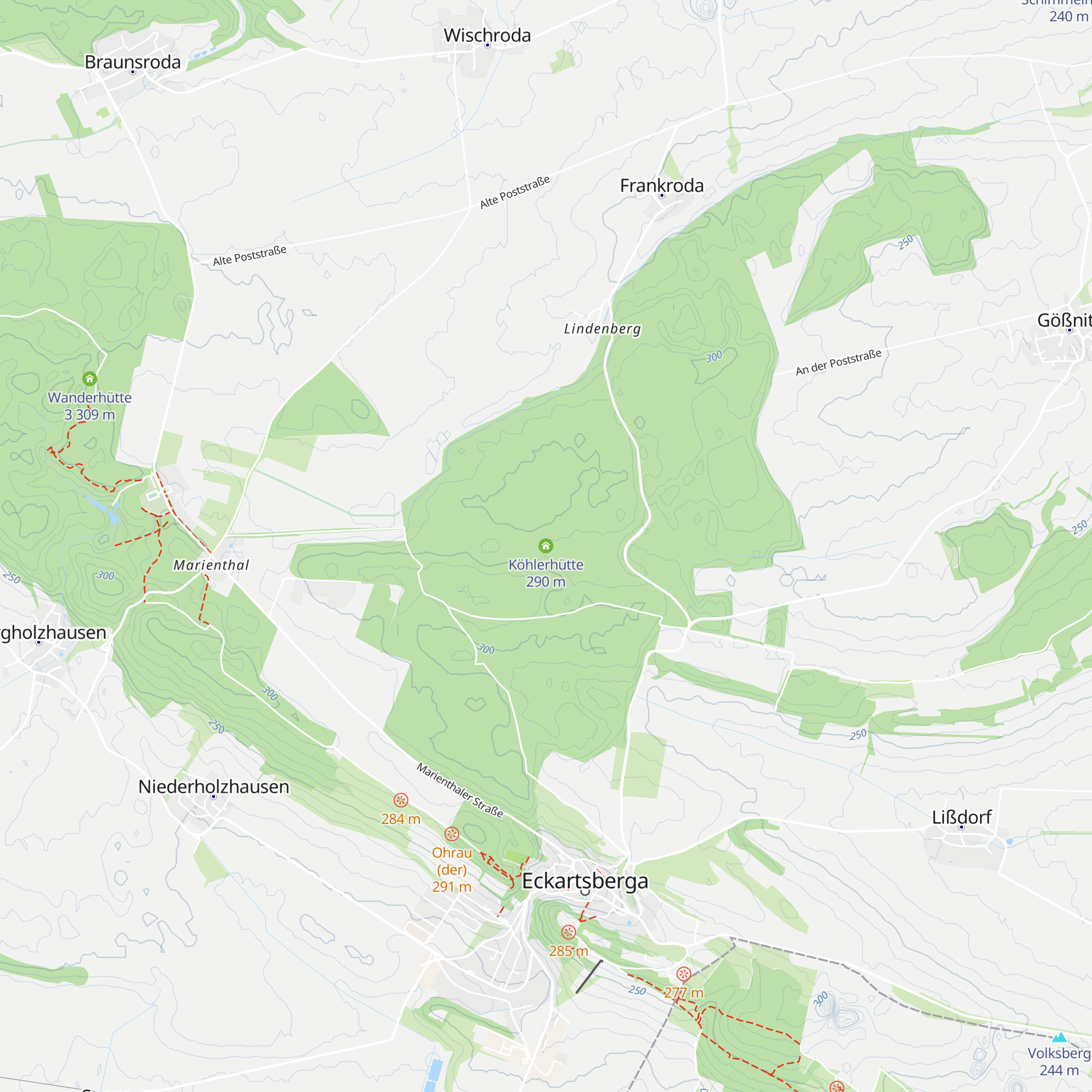 Köhlerhütte map