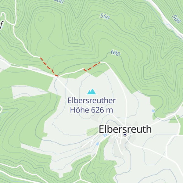Map of Elbersreuther Höhe