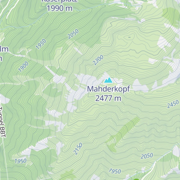 Map of Domenarspitz
