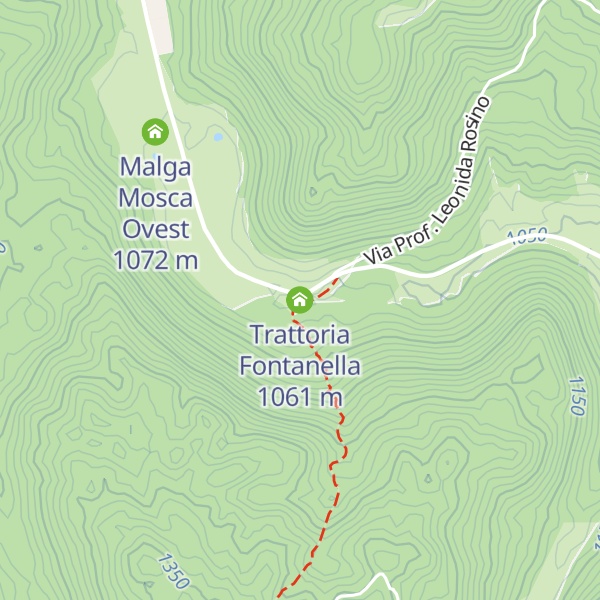Map of Trattoria Fontanella