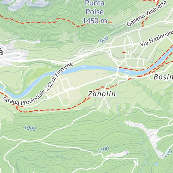 Map of Capanna