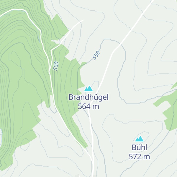 Map of Brandhügel