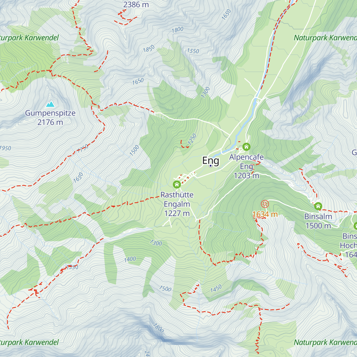 Moarhütte map