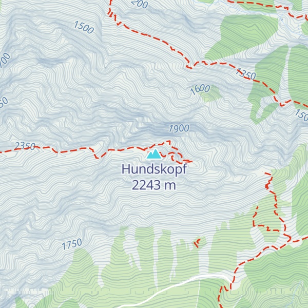 Map of Hundskopf