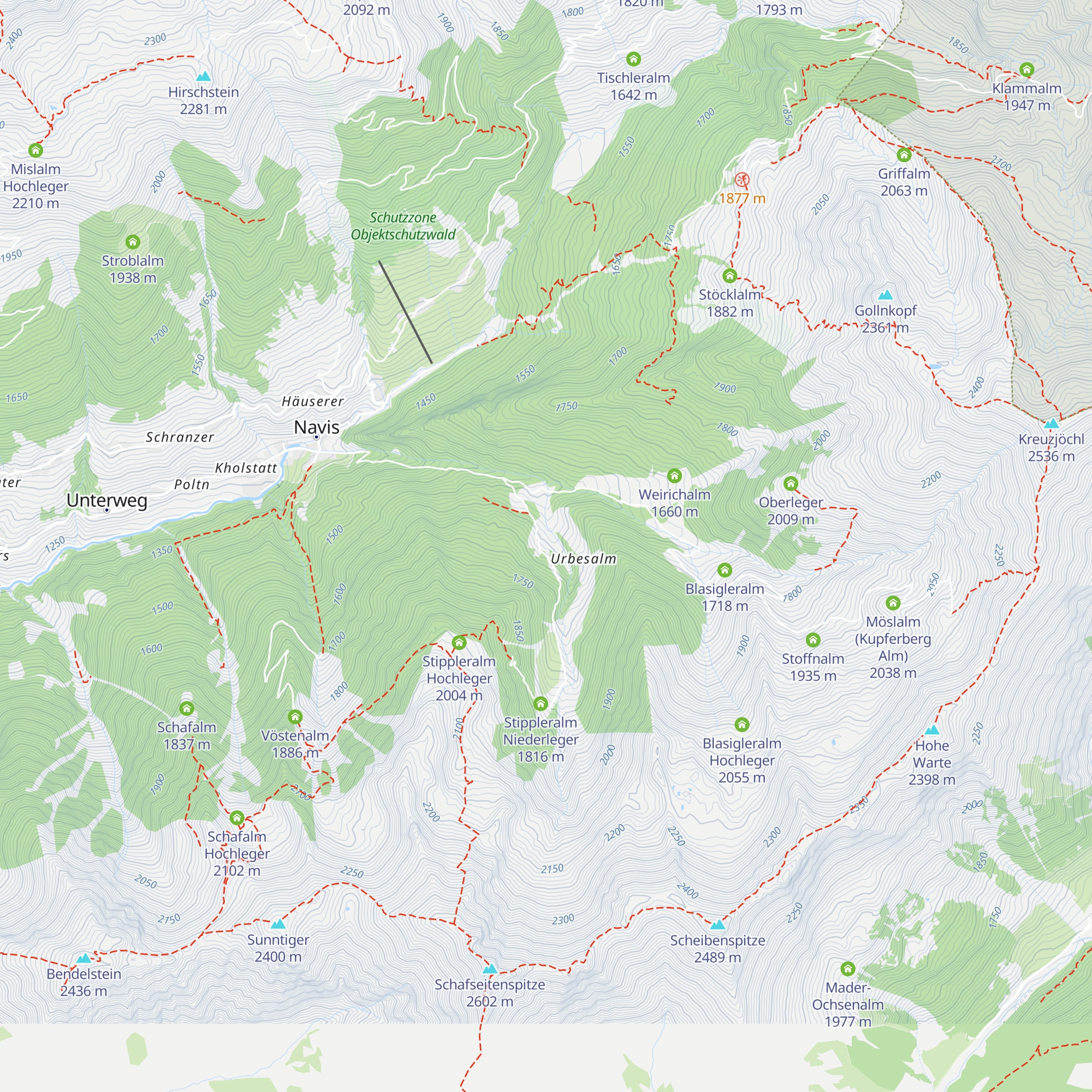 Urbesalm map