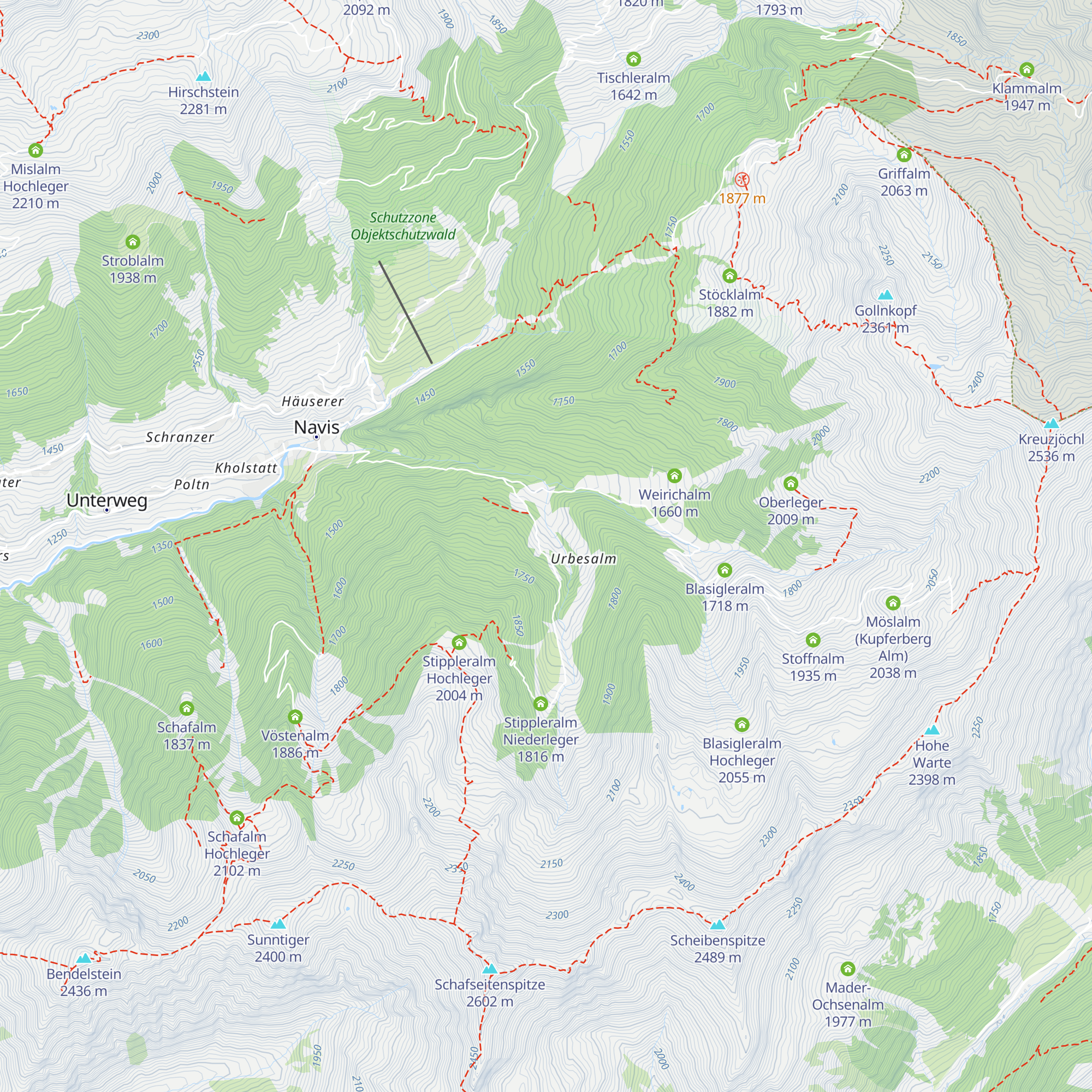 Urbesalm map