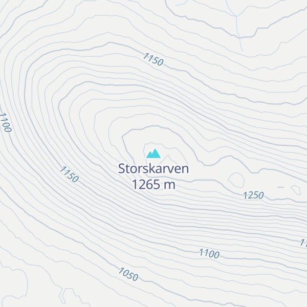 Map of Storskarven
