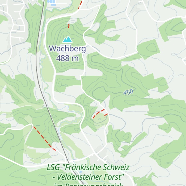 Map of Bodenberg