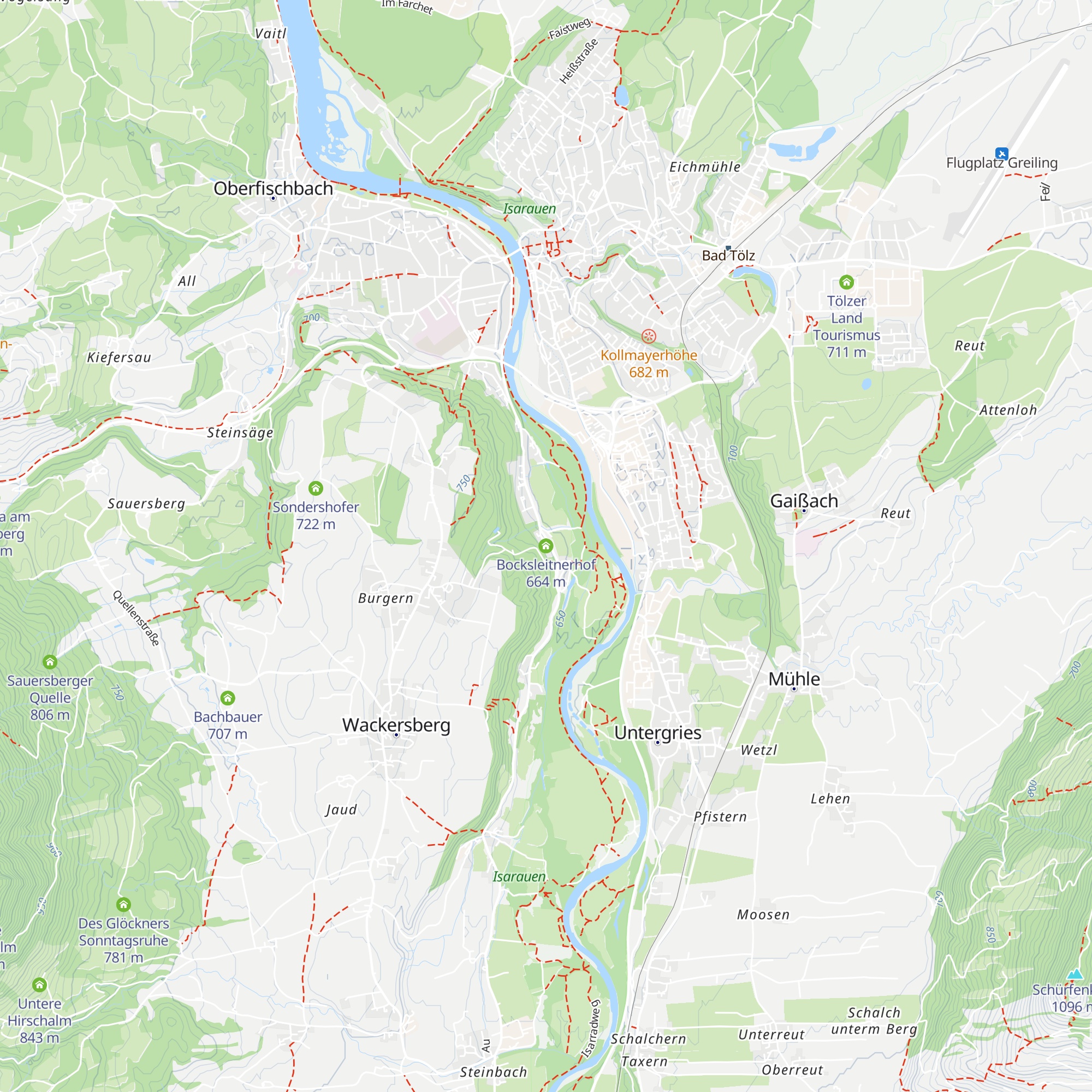 Bocksleitnerhof map