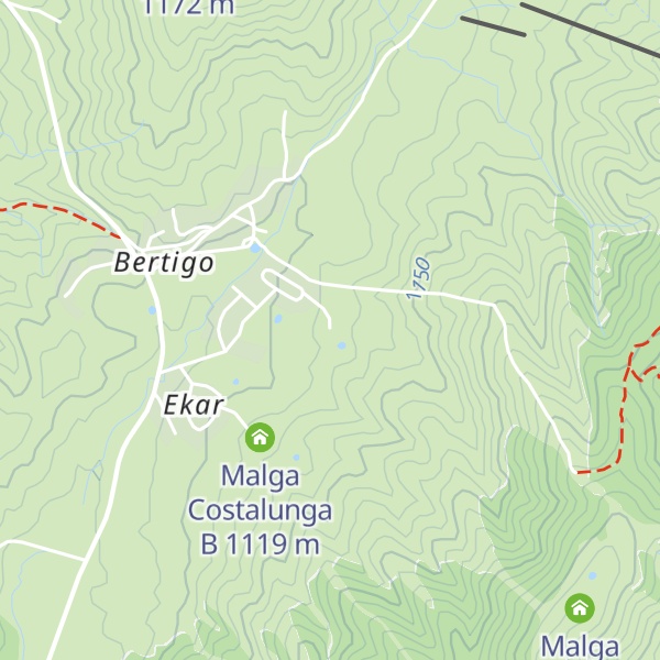 Map of Malga Costalunga A