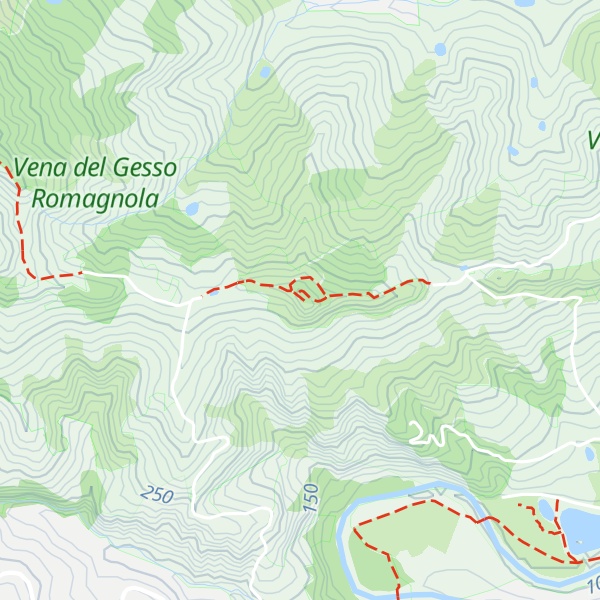 Map of Monte Penzola
