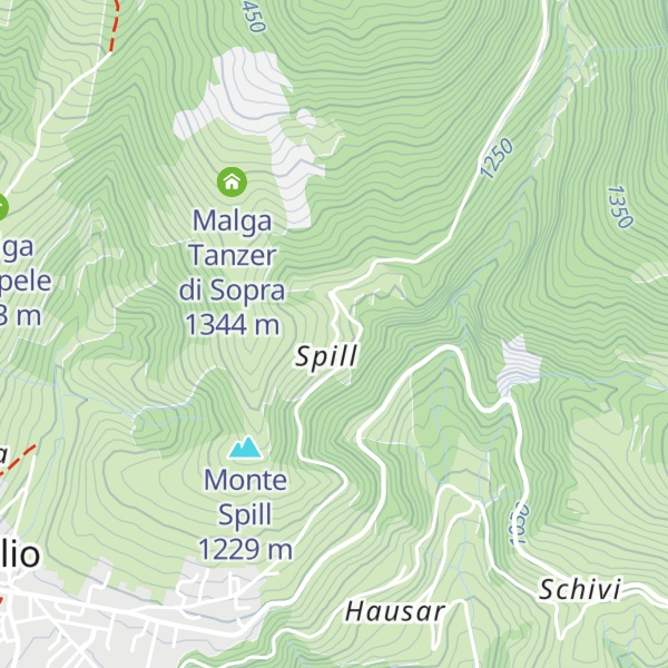 Map of Agriturismo Malga Spill