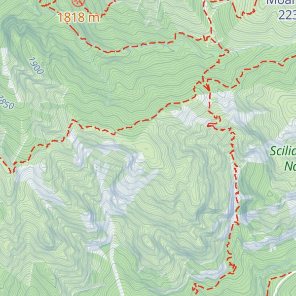 Map of Mittagskofel