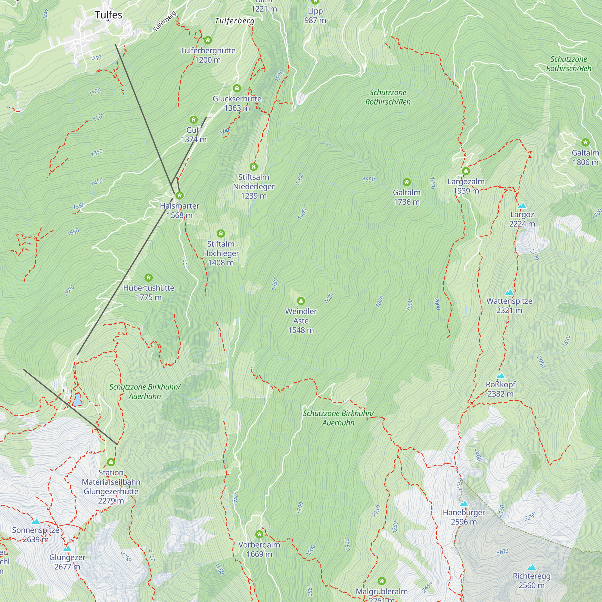Weindler Aste map
