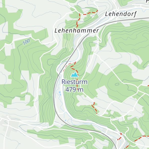 Map of Riesturm