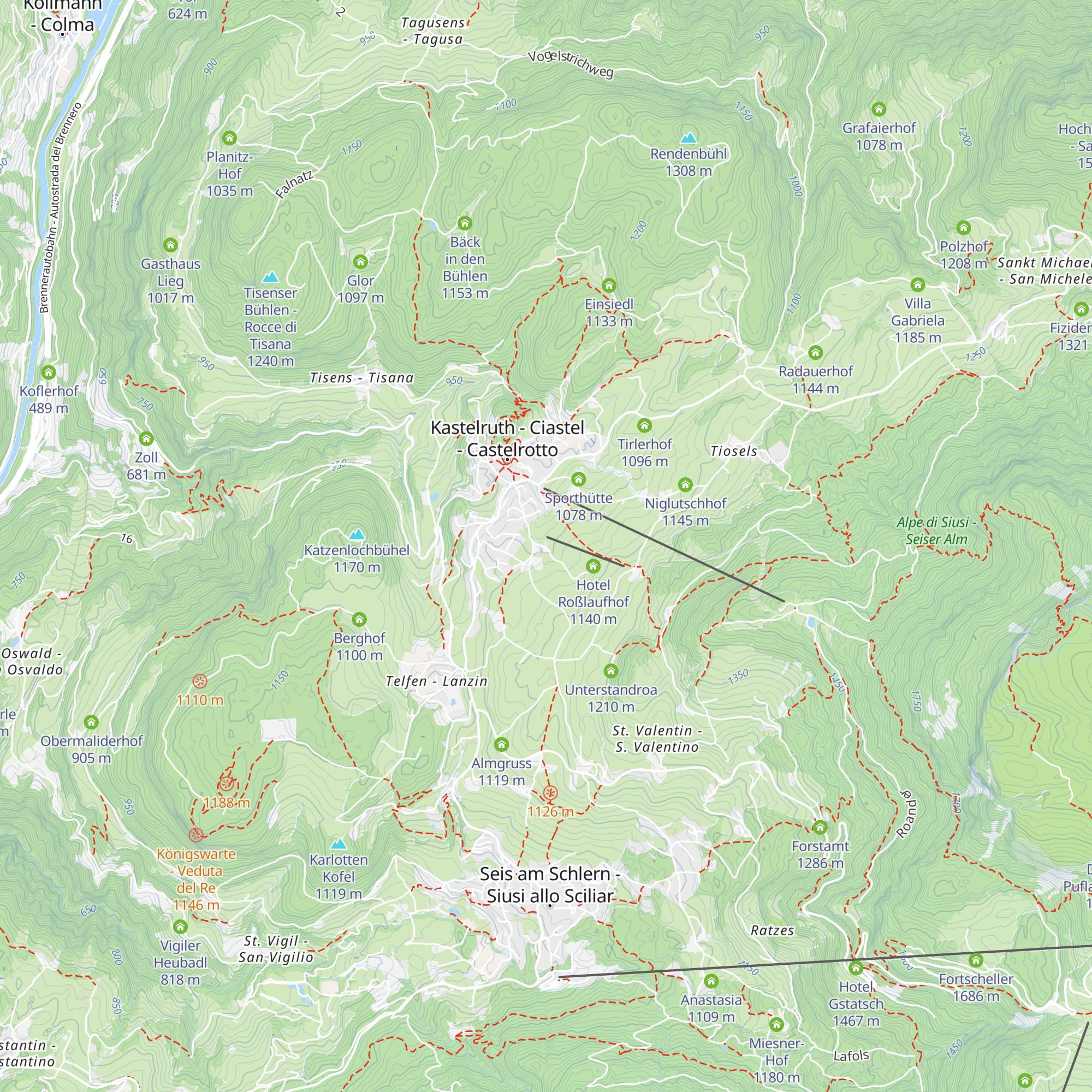Liftstüberl map