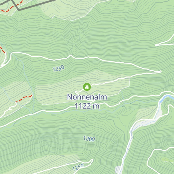 Map of Nonnenalm