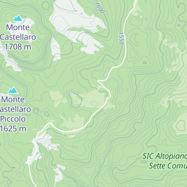 Map of Malga Mandrielle Nuovo Patrimonio