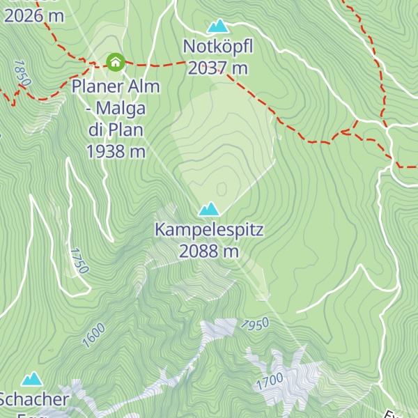 Map of Kampelespitz