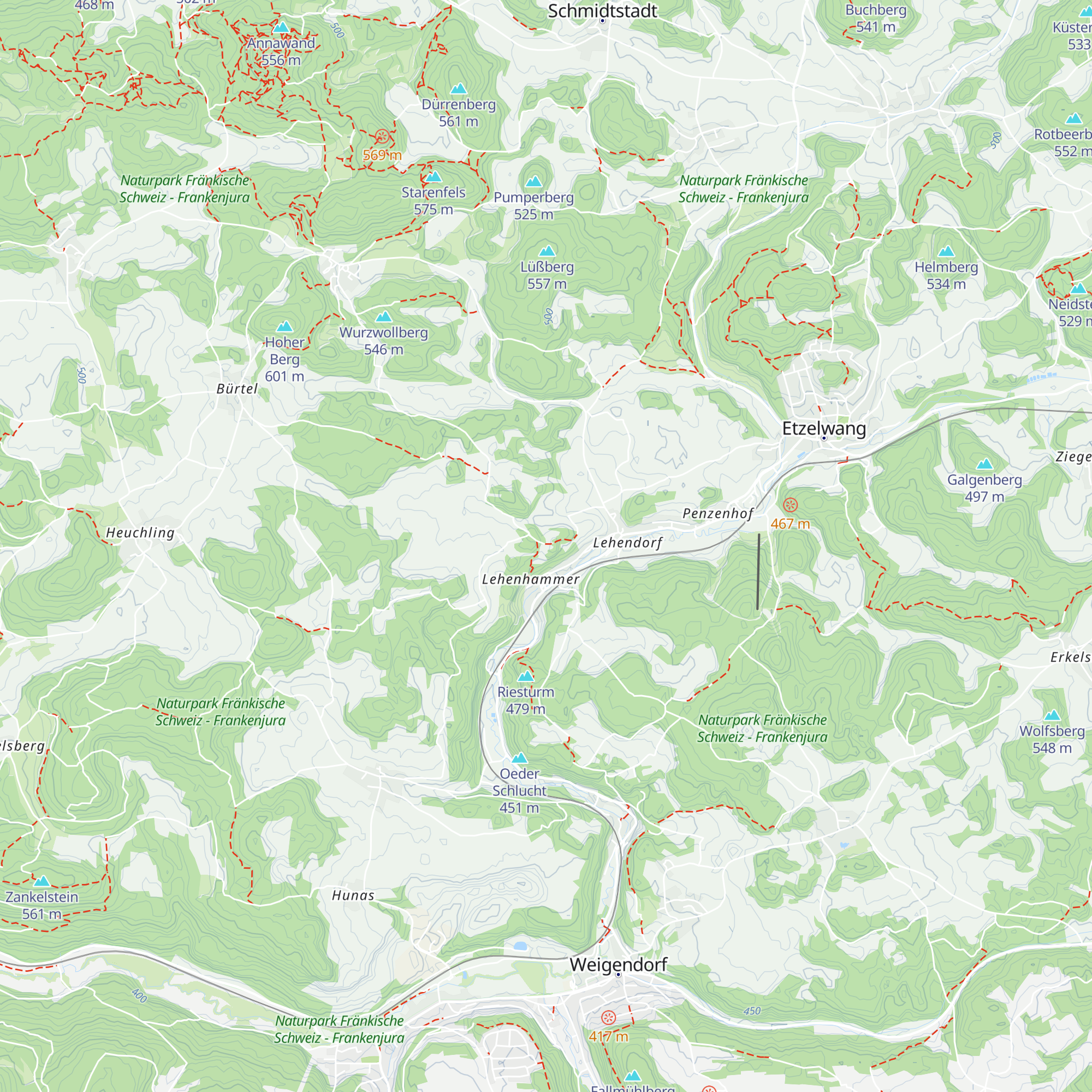Röthenbacher Hütte map