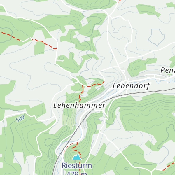 Map of Röthenbacher Hütte