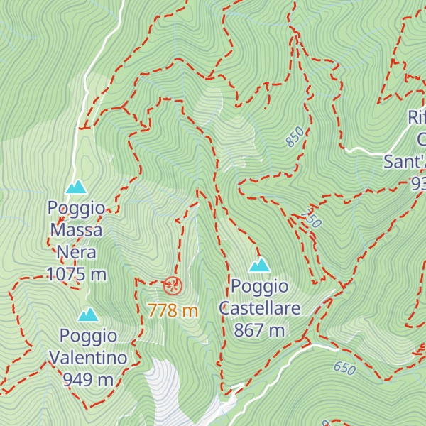 Map of Capanna dei Bandoni