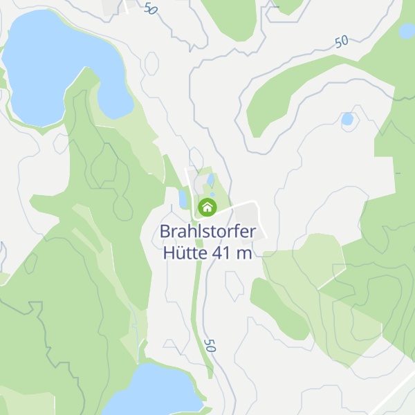 Map of Brahlstorfer Hütte